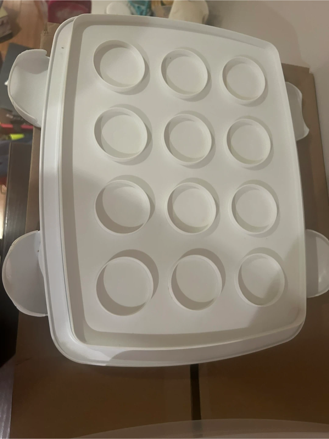 TWO White Cupcake Carrier - photo 2