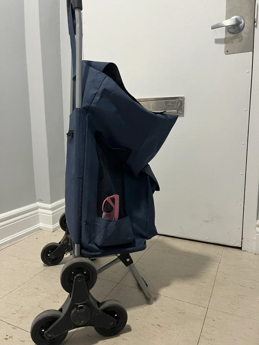 Stair Climbing Shopping trolley with brand new wheels