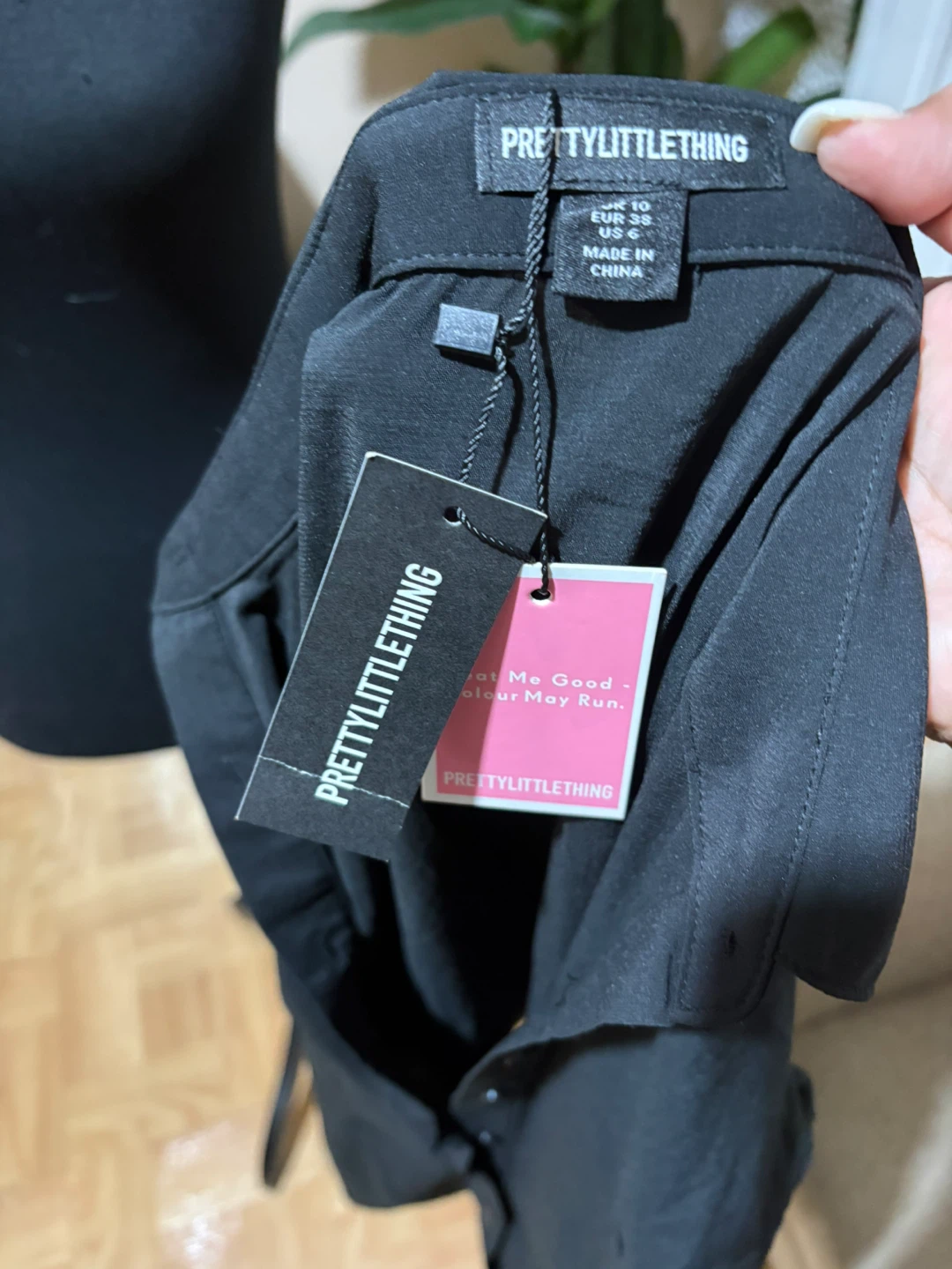 PrettyLittleThing Black Long Sleeve Shirt - Size 10 - photo 5