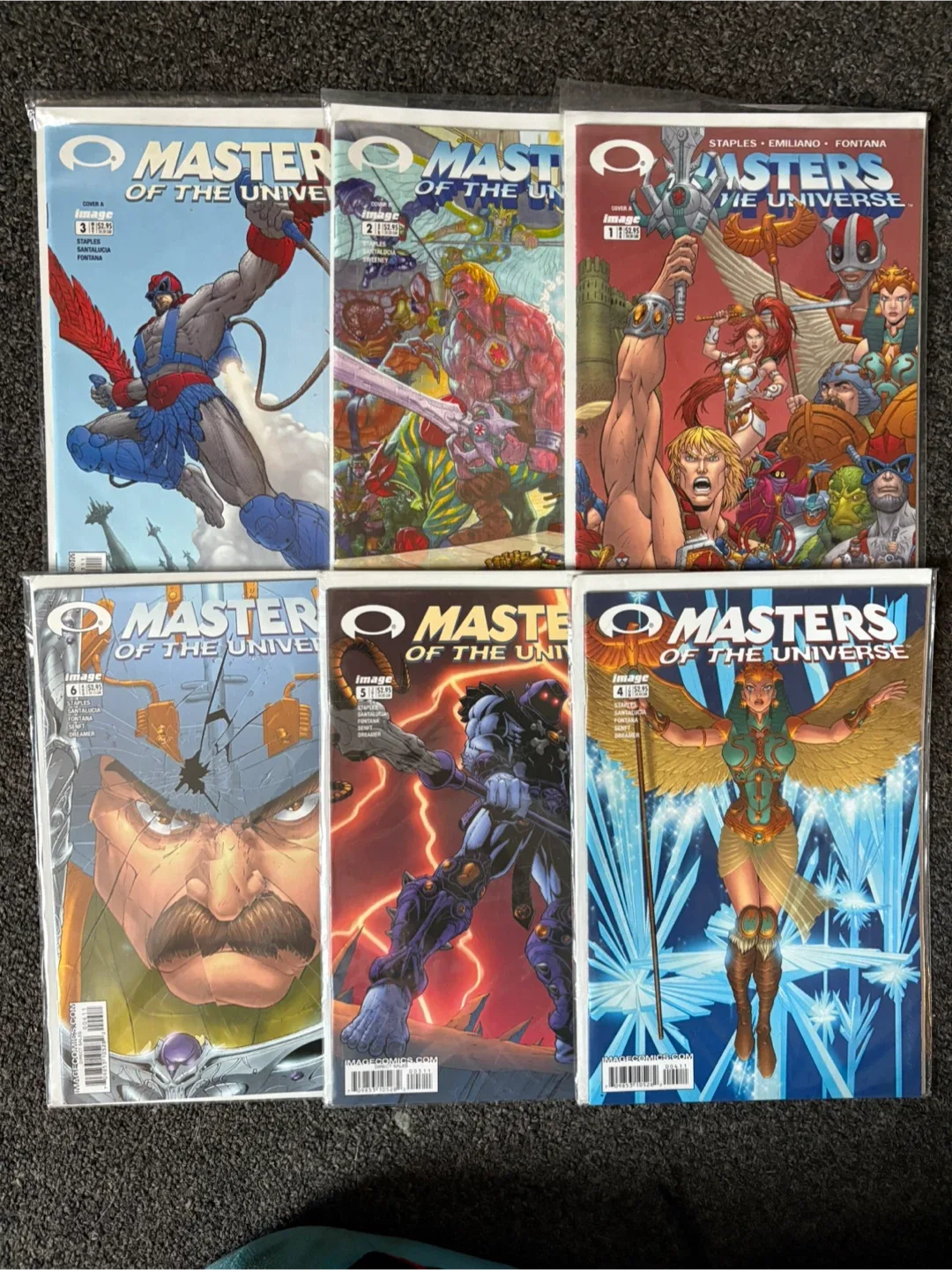 Masters of the Universe Comic Book Lot