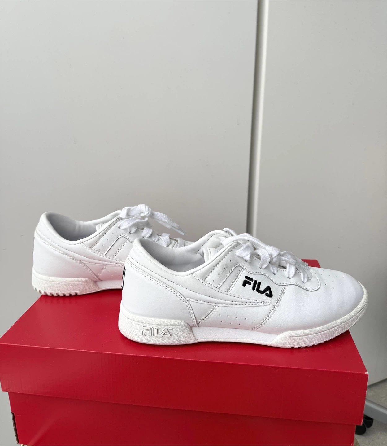 FILA Original Fitness White Leather Sneaker / FILA Leather Shoes