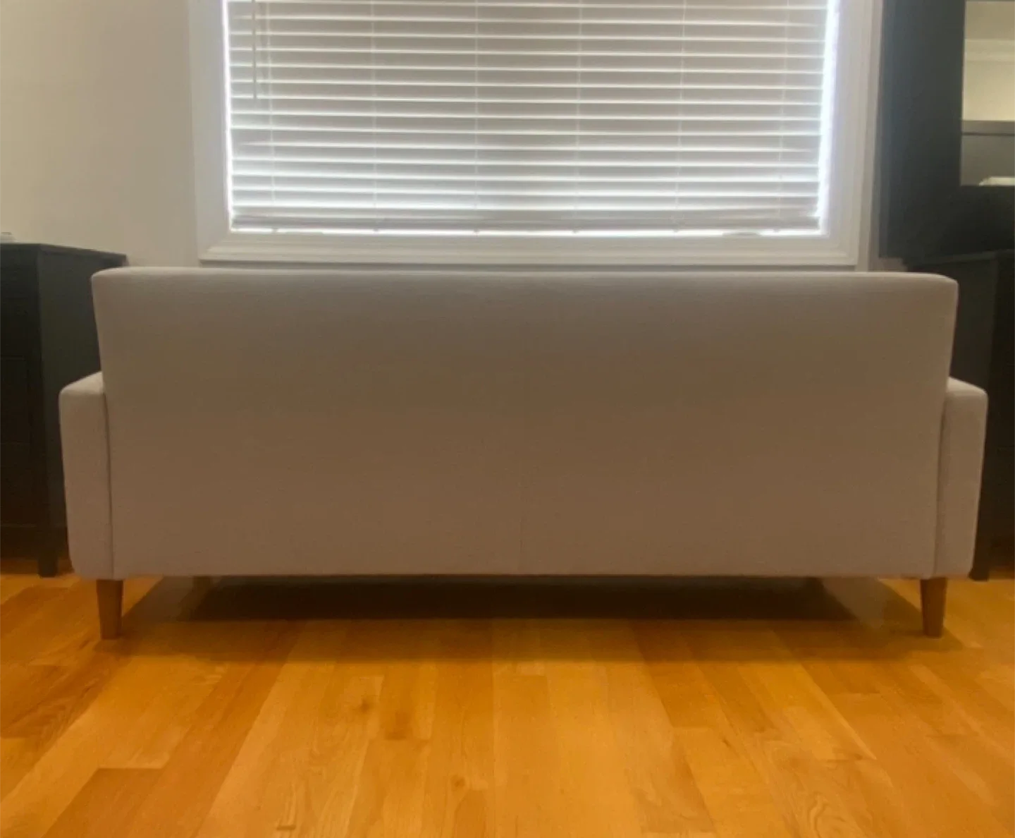 Mellow Adair Mid-Century Modern Loveseat - Light Grey image indicator(6)