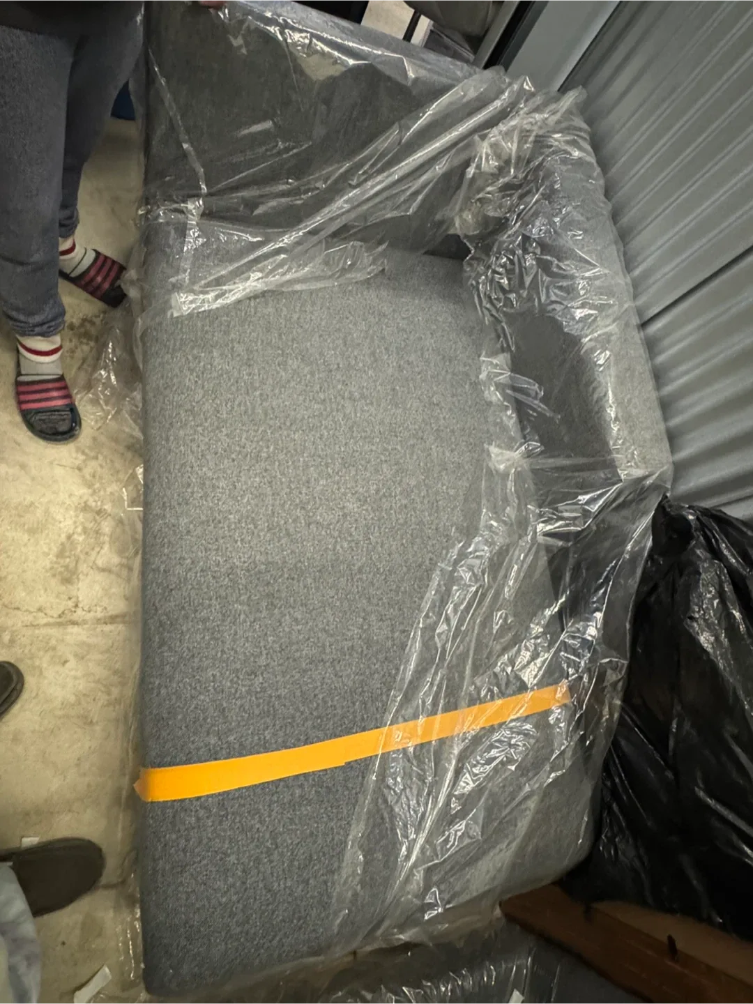 IKEA FINNALA Sofa with Chaise Lounge - Gunnared Gray image indicator(5)