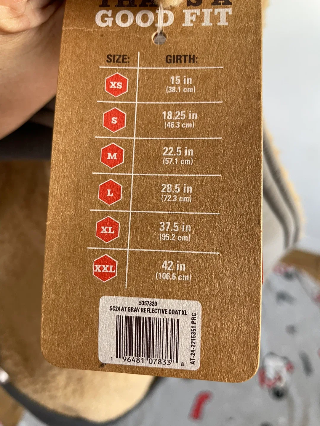 24” Brand New Arcadia Trail Winter Dog Coat image indicator(3)