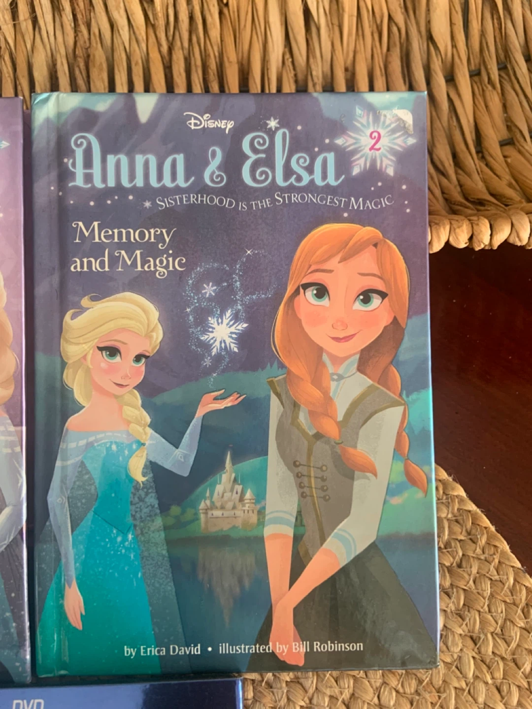 Disney Frozen DVD & Anna & Elsa Books - photo 4