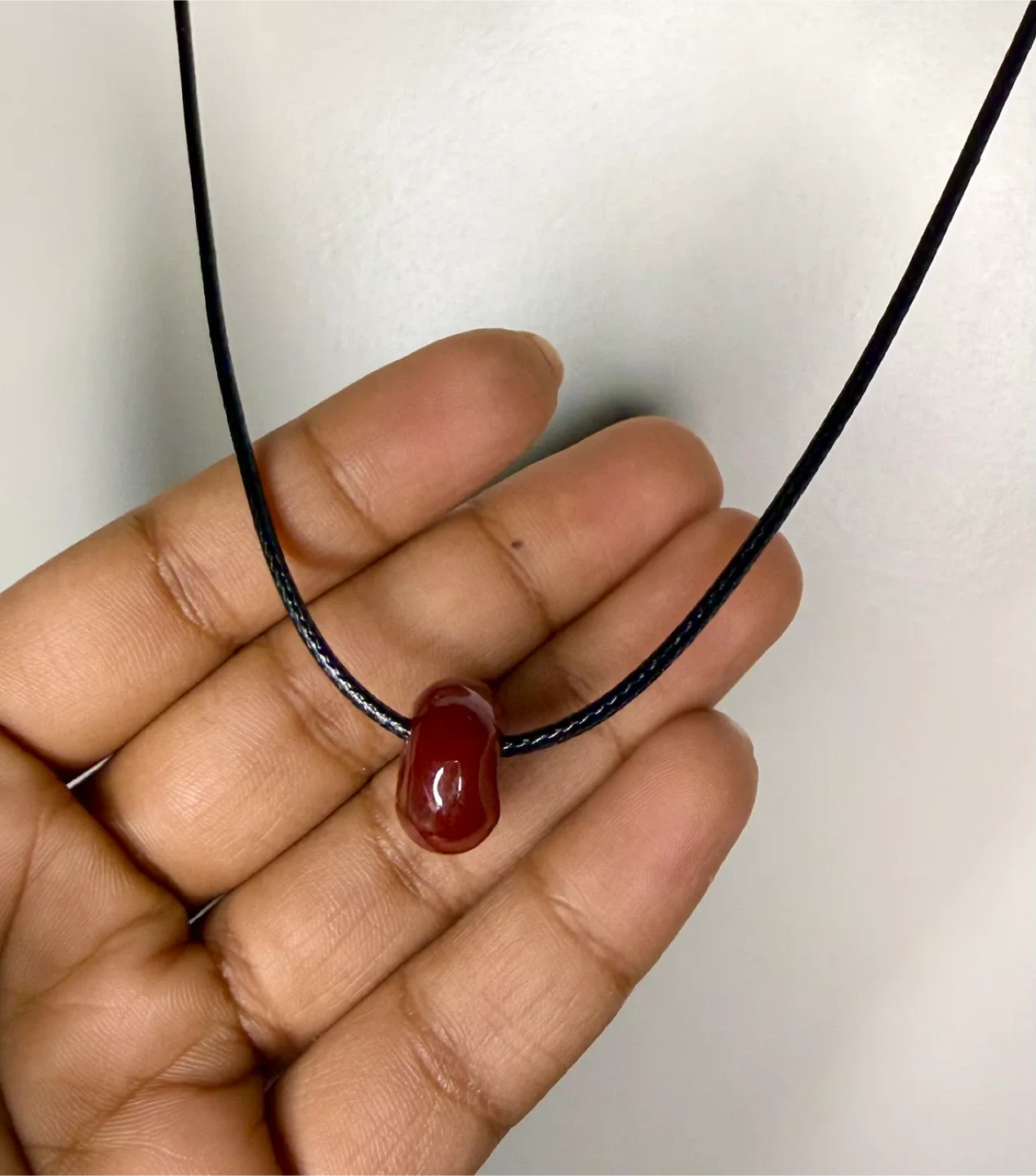 Handmade natural stone necklace image indicator(4)