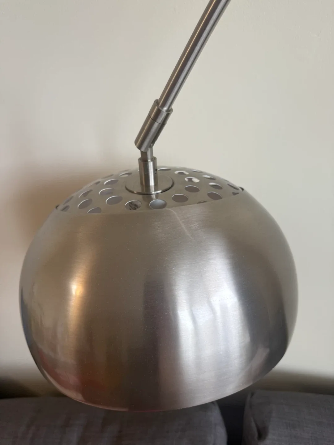 Modern Arc Floor Lamp with Curved Metal Shade image indicator(3)