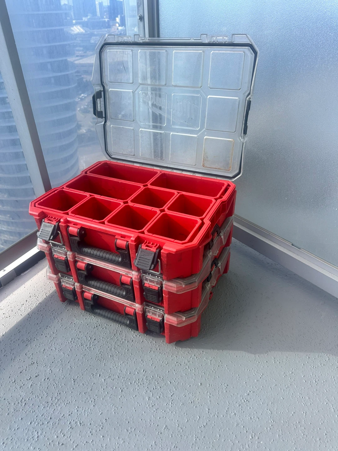 Milwaukee Packout Organizer - Red