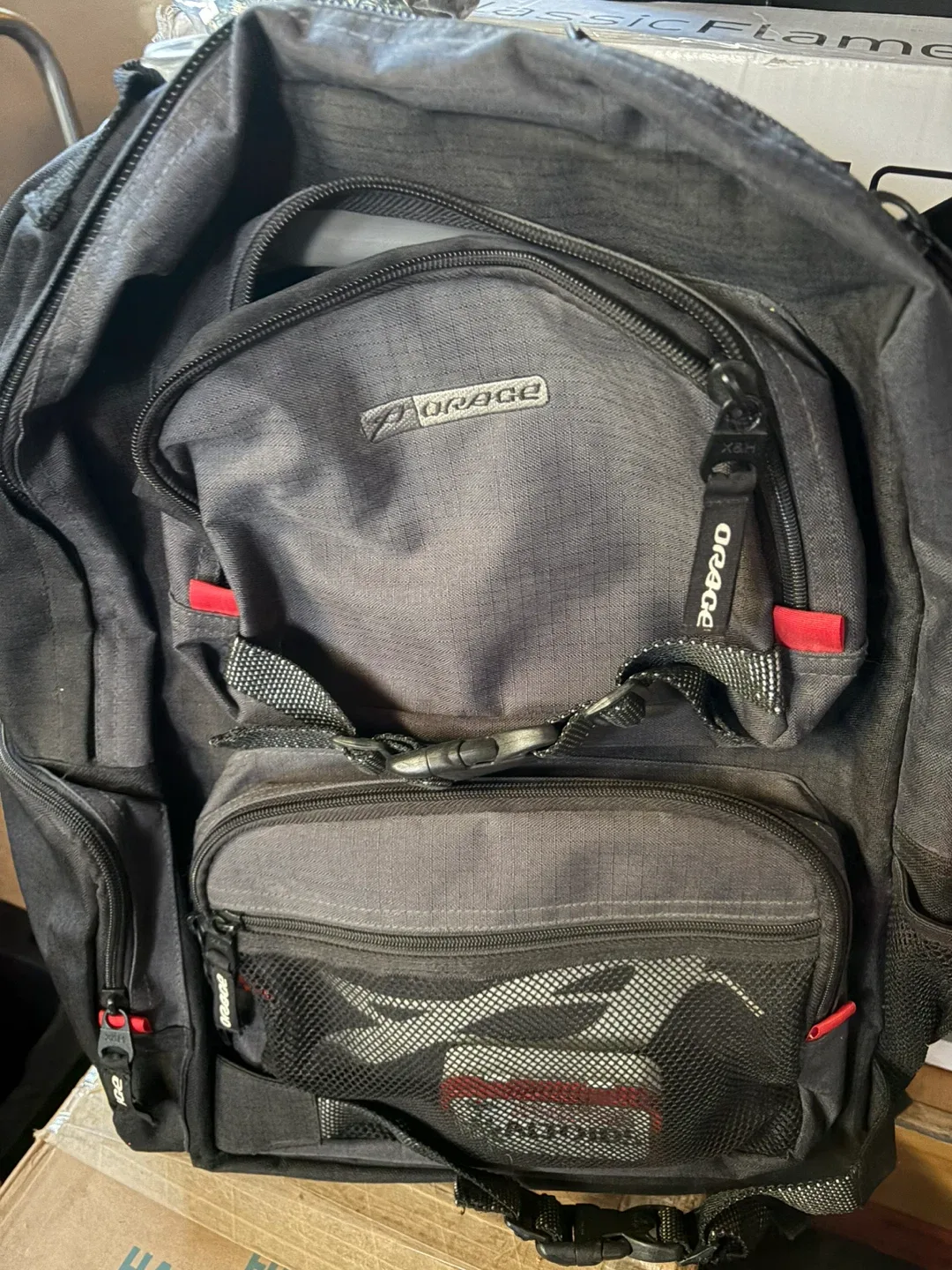 Orage Black Backpack image indicator(5)