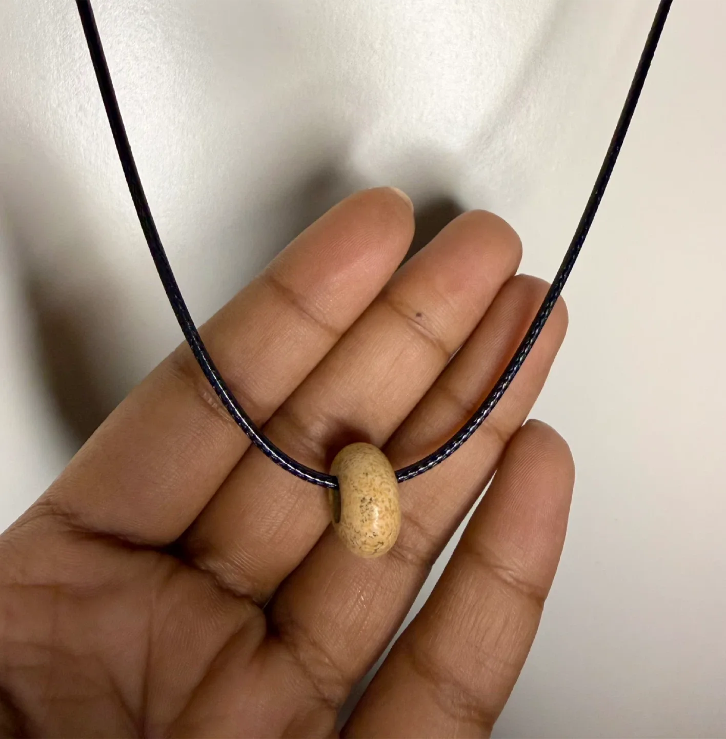 Handmade natural stone necklace image indicator(4)