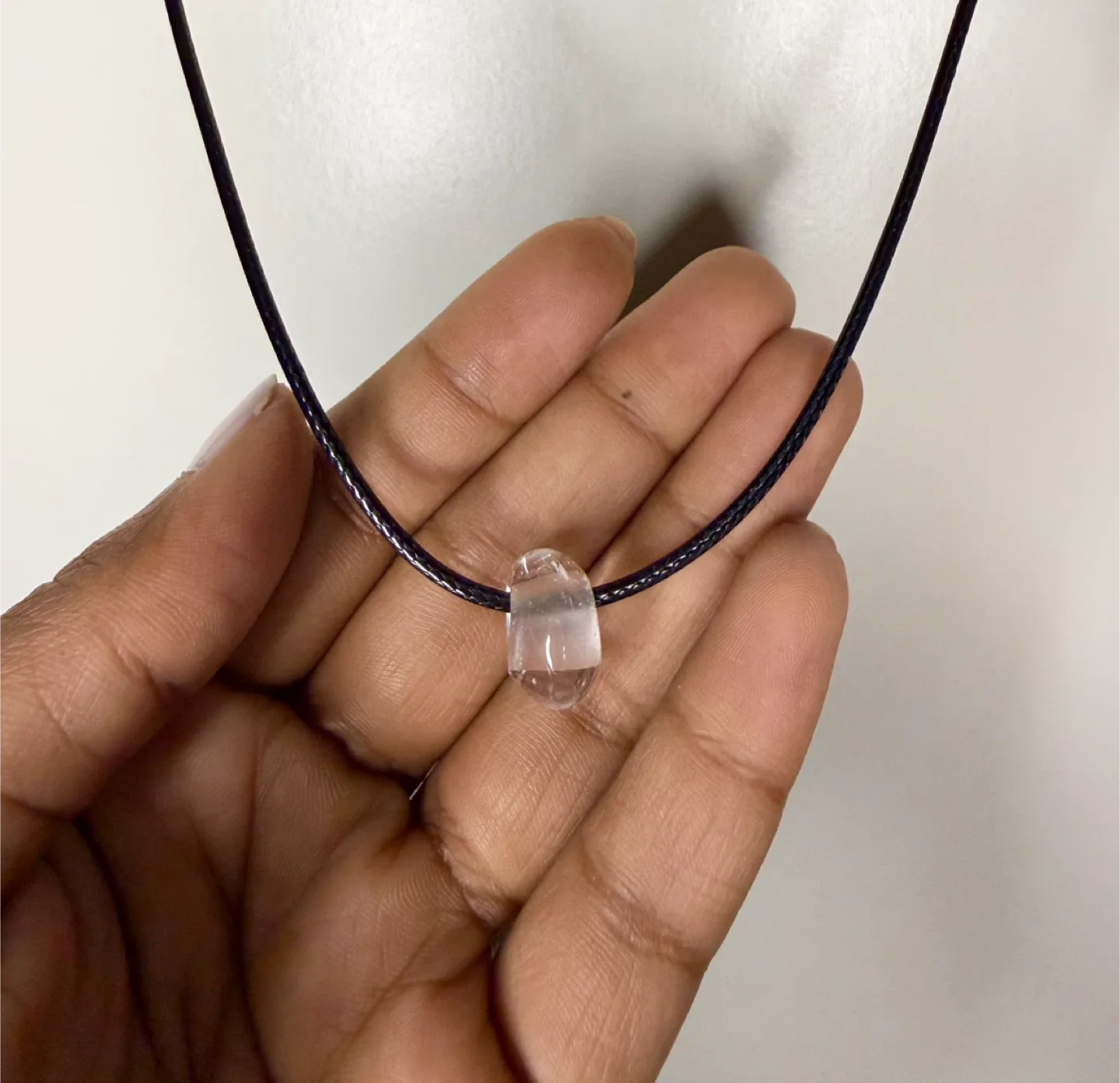 Handmade natural stone necklace image indicator(2)