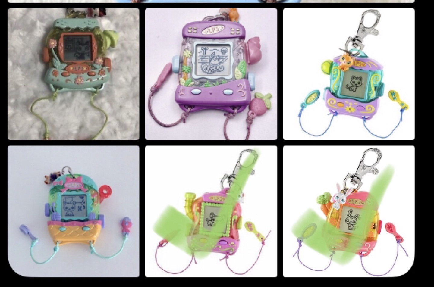 Littlest Pet Shop LPS Virtual Pet Keychain