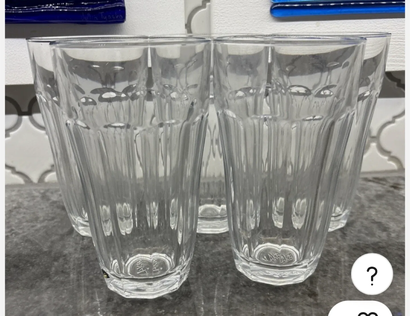Palkas drinking glasses
