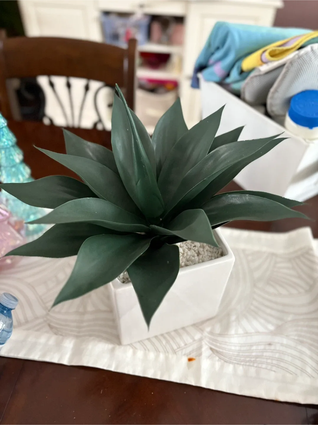 Homesense Faux Succulent in White Pot image indicator(2)