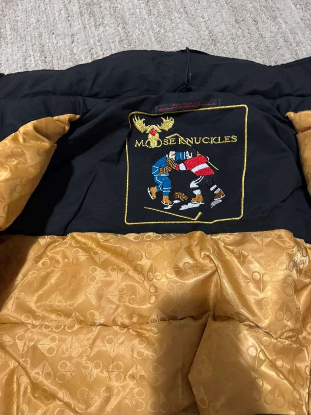 Moose Knuckles Bomber Jacket - Size Small image indicator(5)