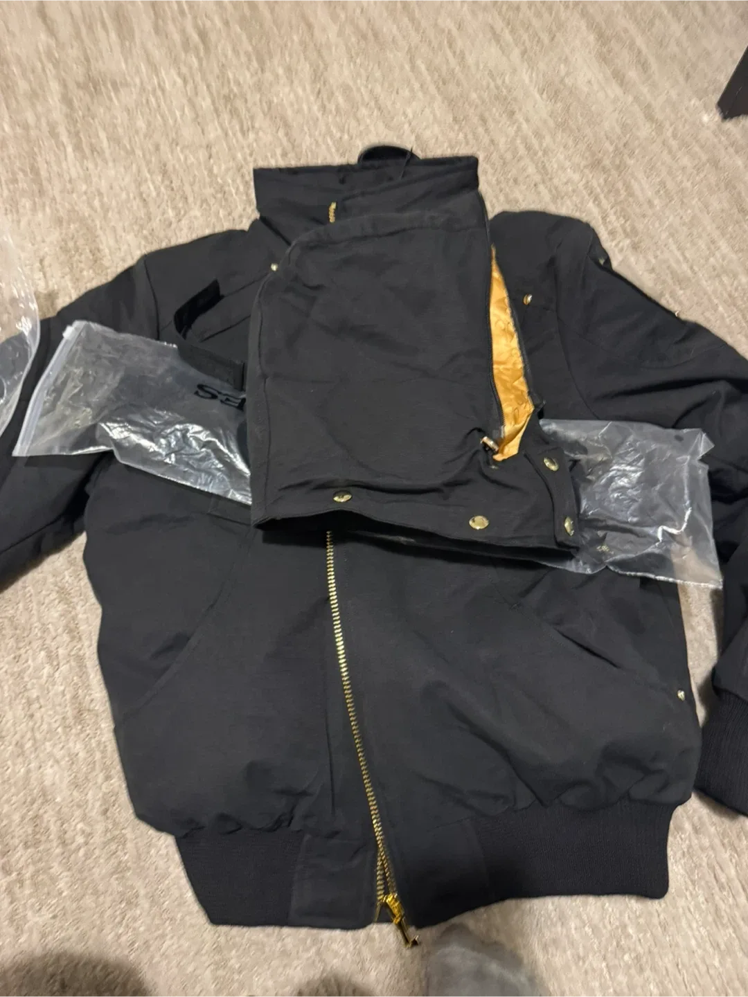 Moose Knuckles Bomber Jacket - Size Small image indicator(3)