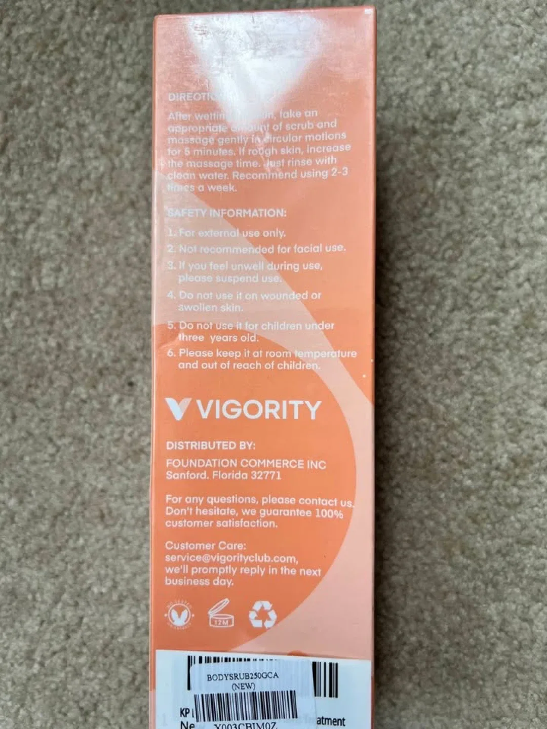 Vigority KP Advanced Bump Eraser Body Scrub image indicator(3)