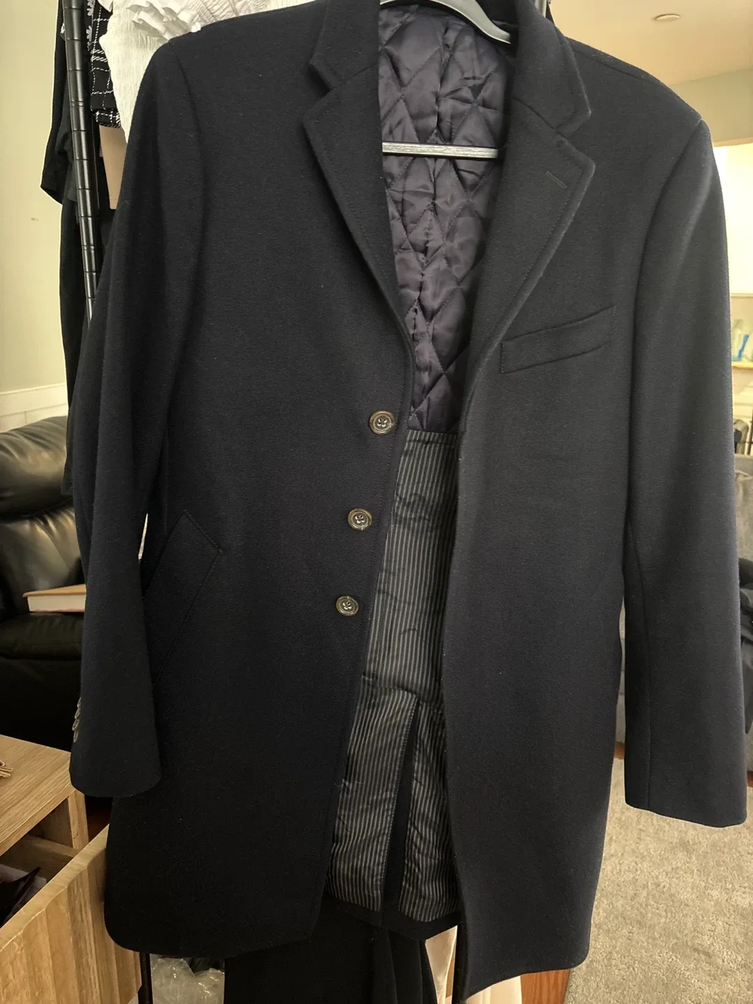 Banana Republic Nova Fides Wool Blend Coat - Size S image indicator(3)