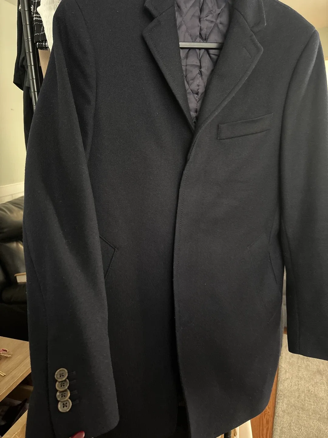 Banana Republic Nova Fides Wool Blend Coat - Size S thumbnail