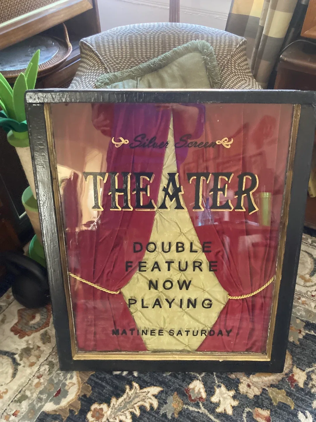 Silver Screen Theater Double Feature Sign image indicator(6)