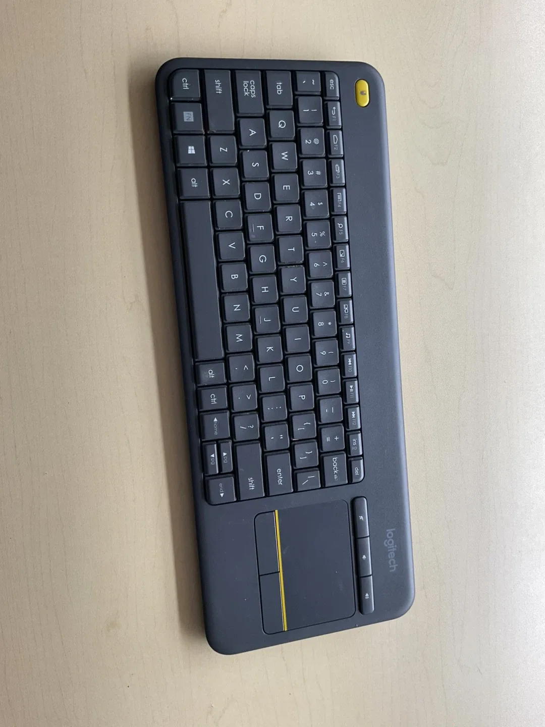 Logitech Wireless Keyboard with Touchpad