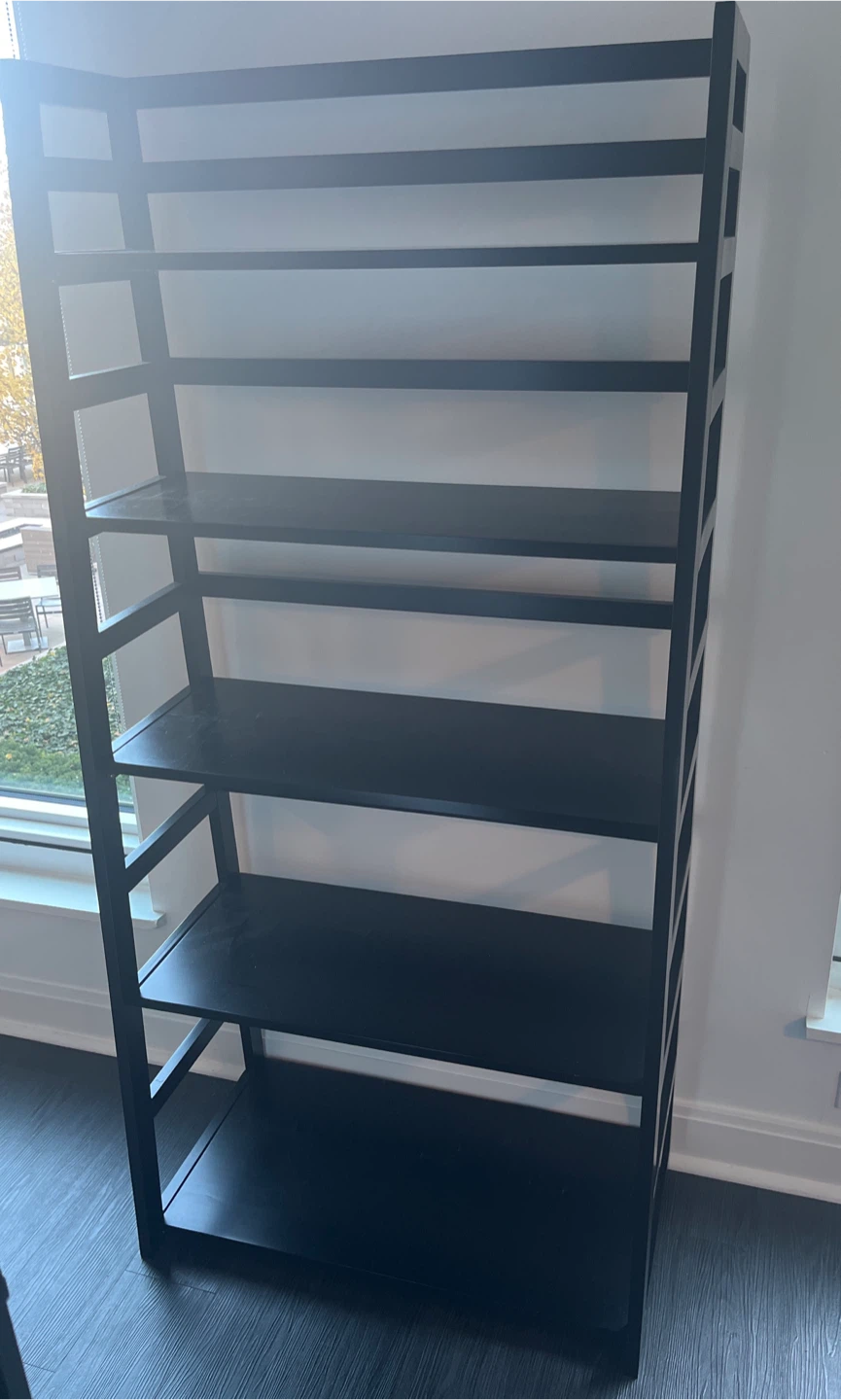 BLACK BOOKCASE - photo 3