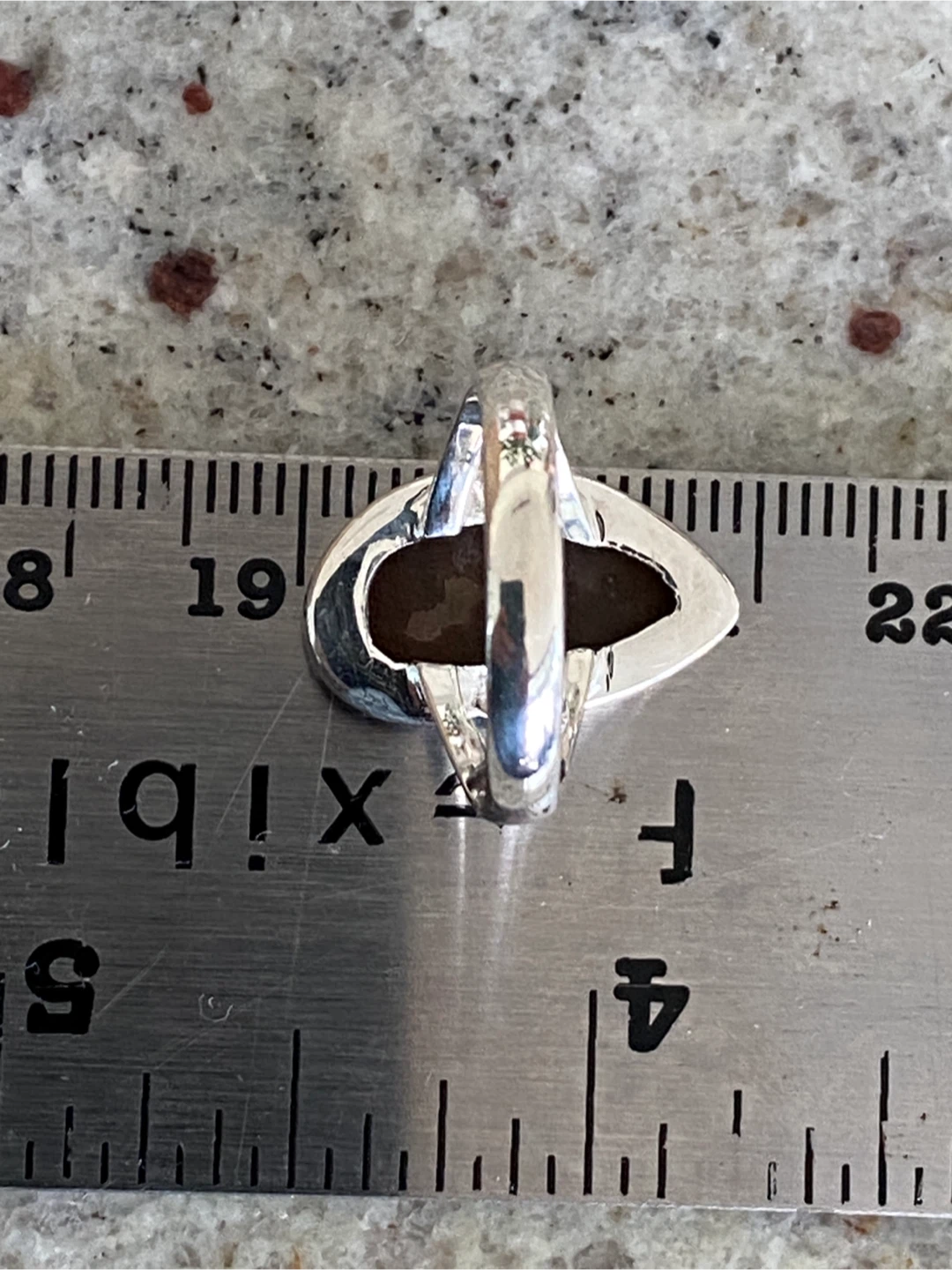 New Ammolite Gemstone Ring in 925 silver - photo 3