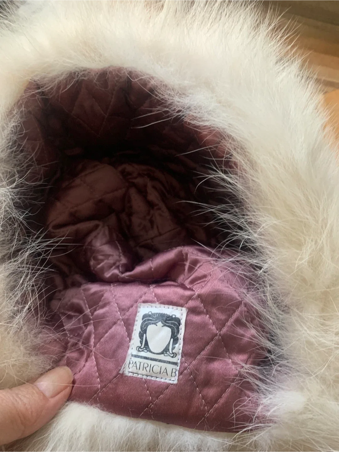 Patricia B Fur Trimmed Hat image indicator(2)