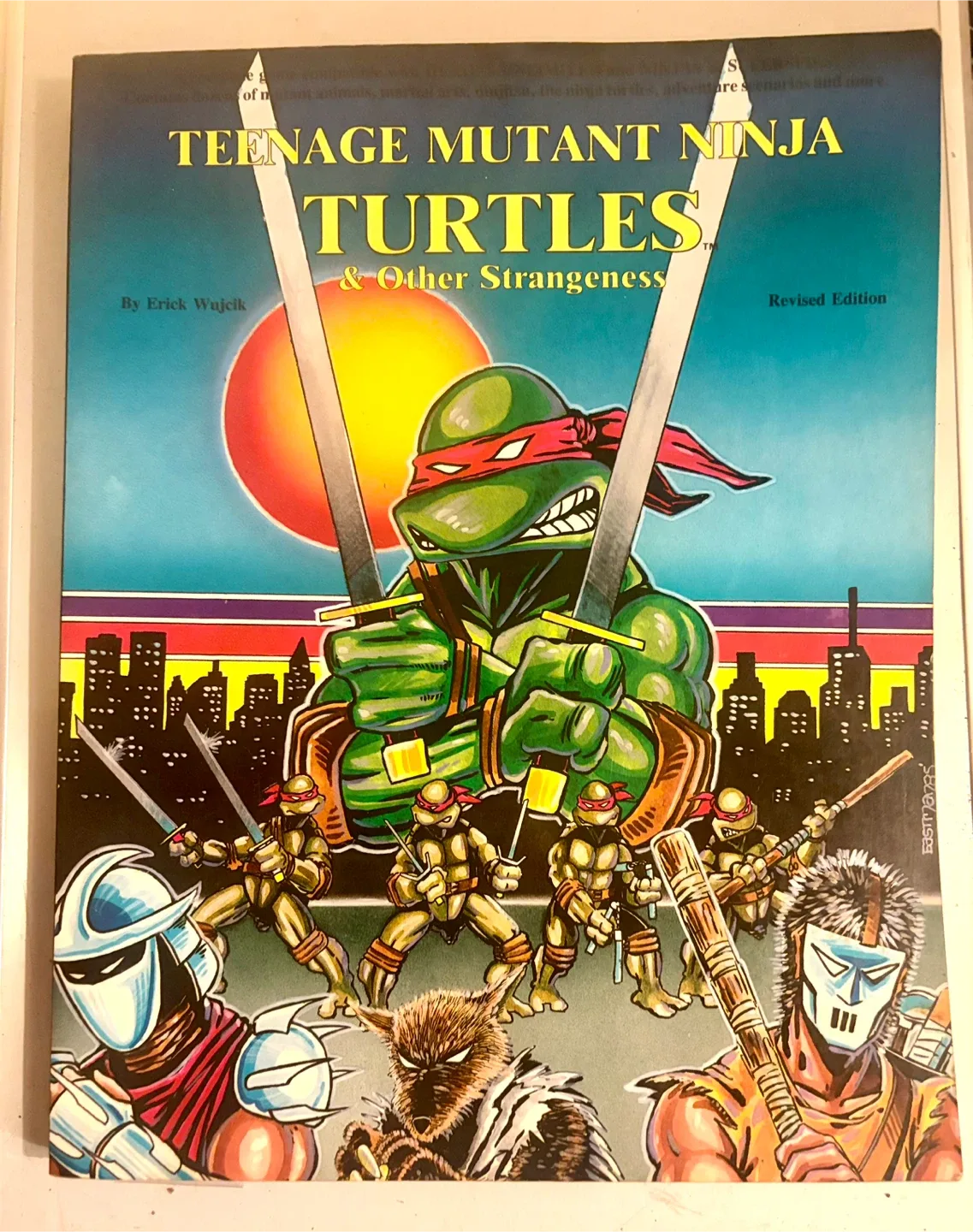 Vintage Ninja Turtles Tabletop RPG