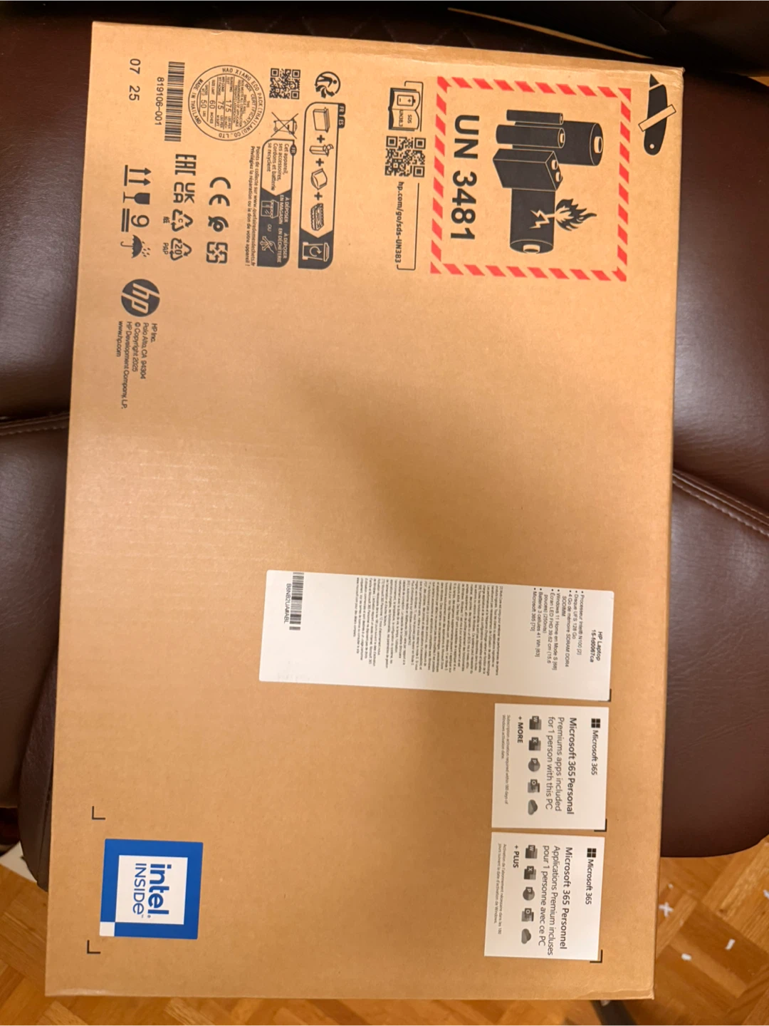 HP 15-fd0067ca Laptop + Microsoft 365 - Brand New! - photo 3