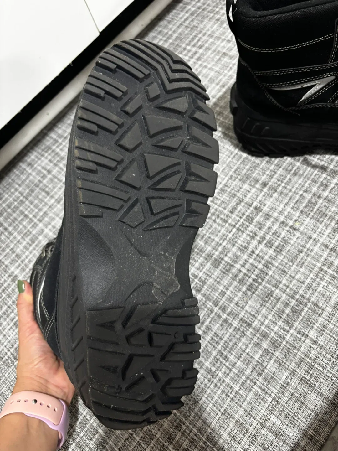 Outbound Black Winter Boots - Size 10 image indicator(5)