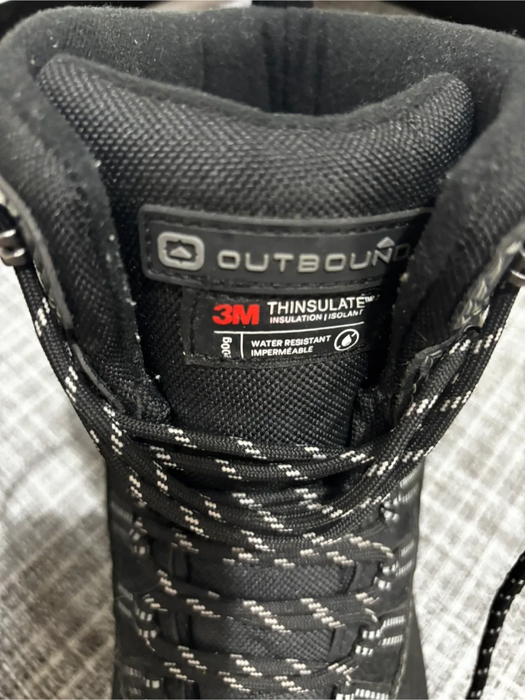 Outbound Black Winter Boots - Size 10 image indicator(2)