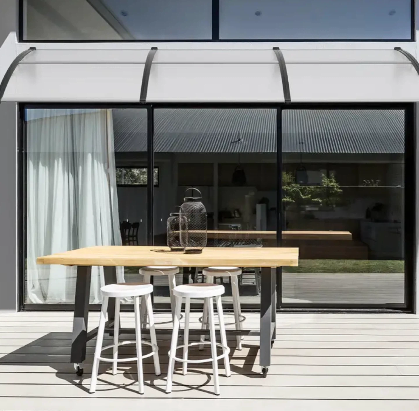 CZPC40X120B Door Window Awning Canopy
