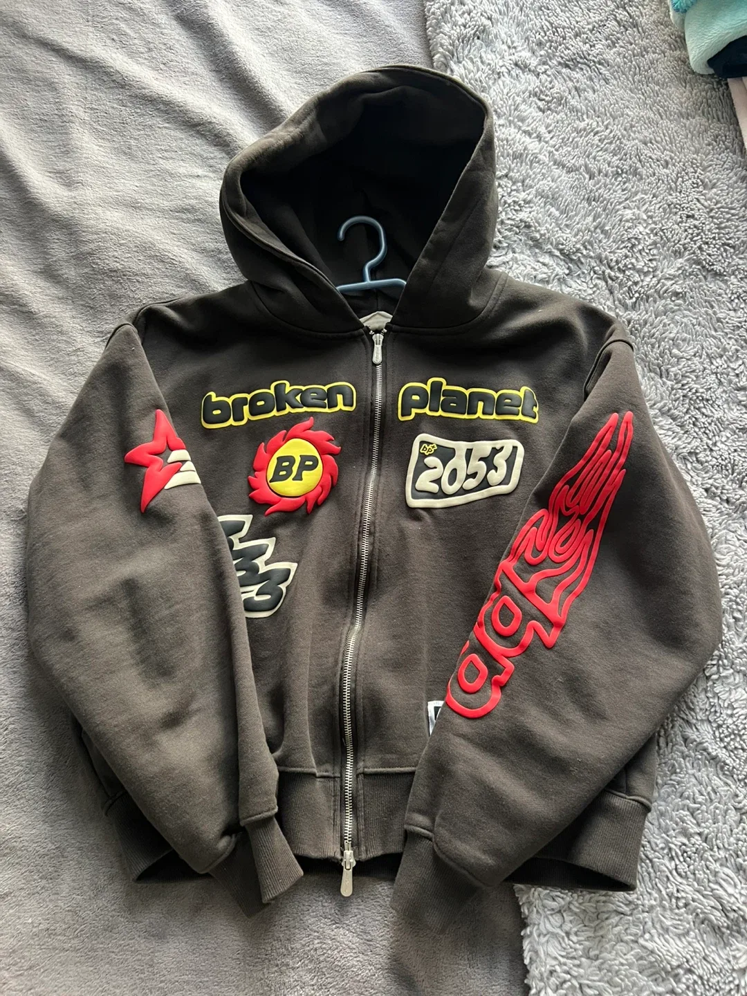 Broken Planet Full Zip Up Hoodie & Sweatpants Set