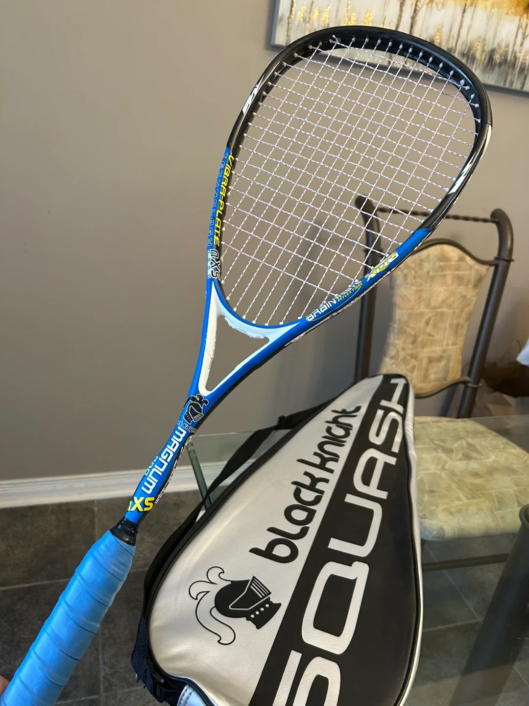 Black Knight Magnum PRO nXS nano 135 Squash Racket image indicator(8)