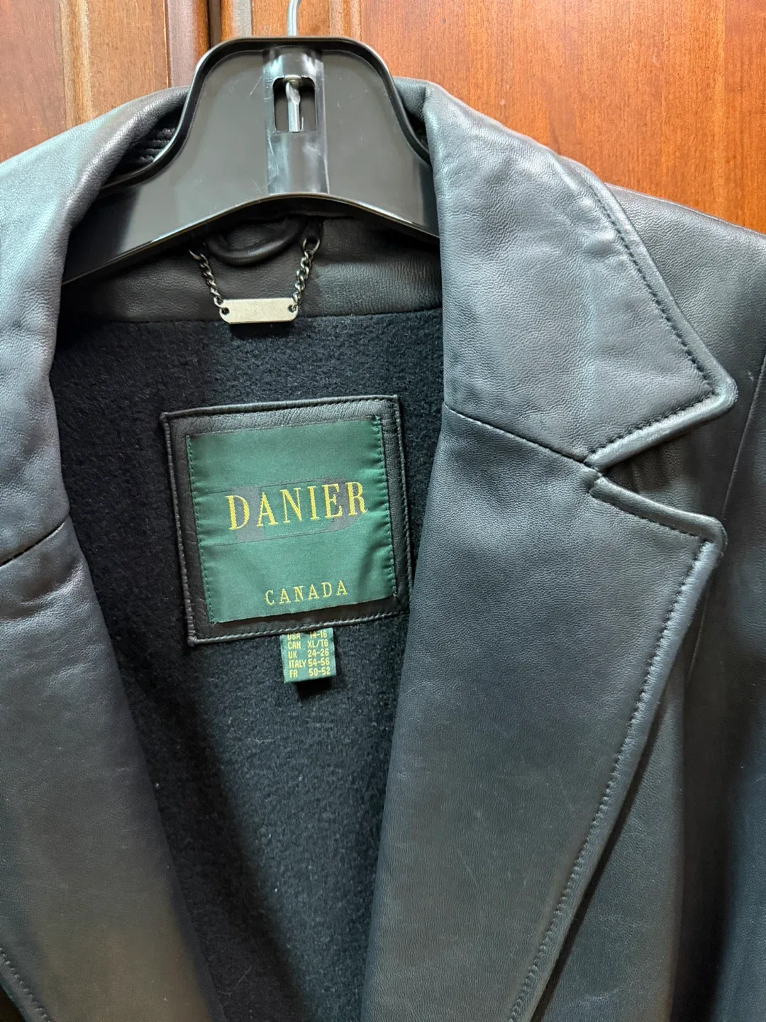 Danier Canada Leather Coat XL/TG image indicator(2)