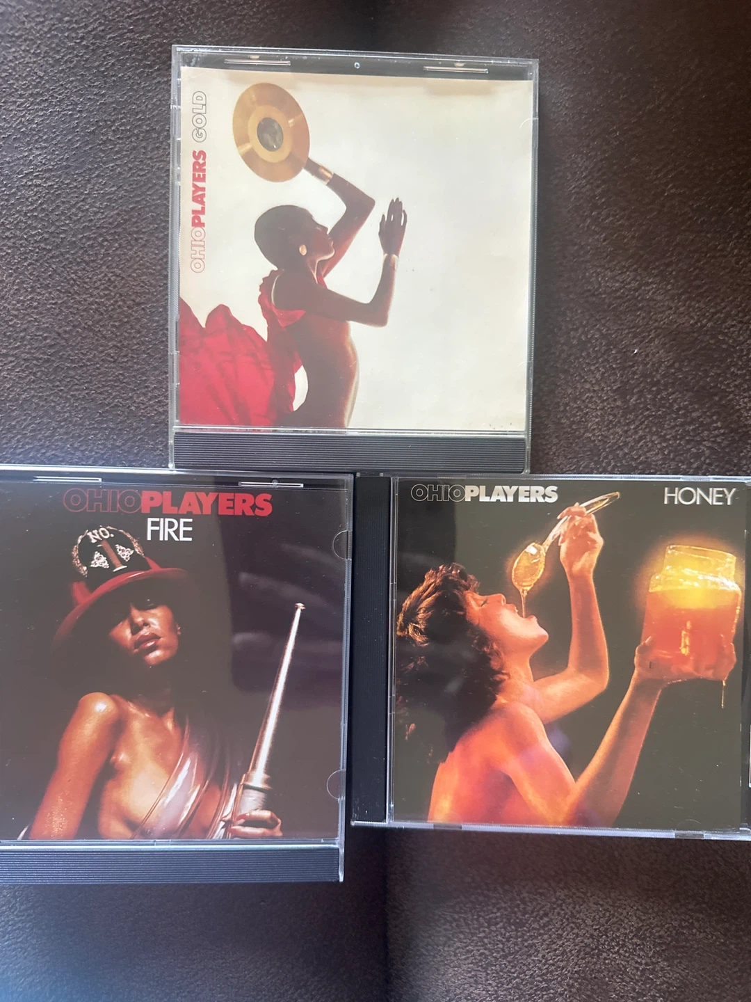 Ohio Players CDs - Gold, Fire, Honey