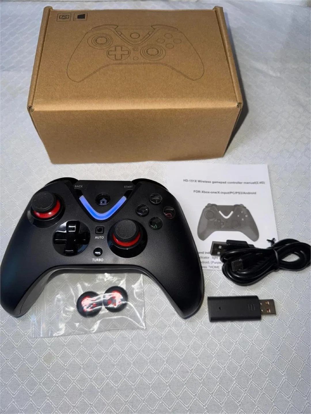 HD-151X Wireless Gamepad Controller - Xbox/PC/PS3/Android image indicator(5)