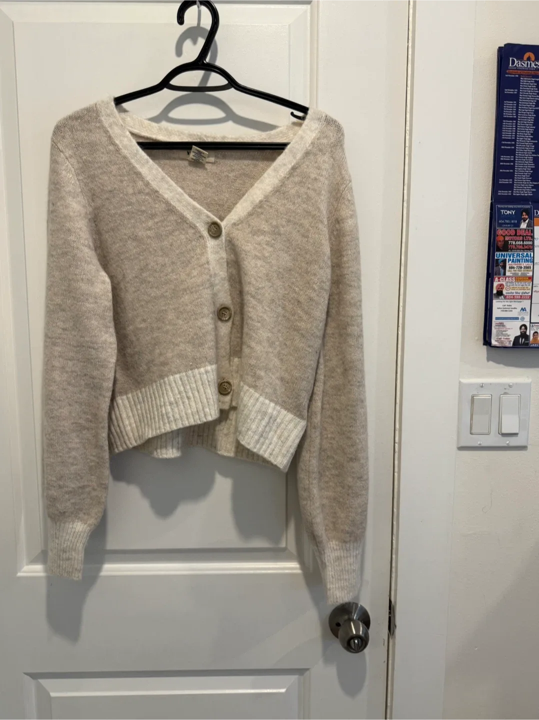 Yes Lola Knit Cardigan - Size M