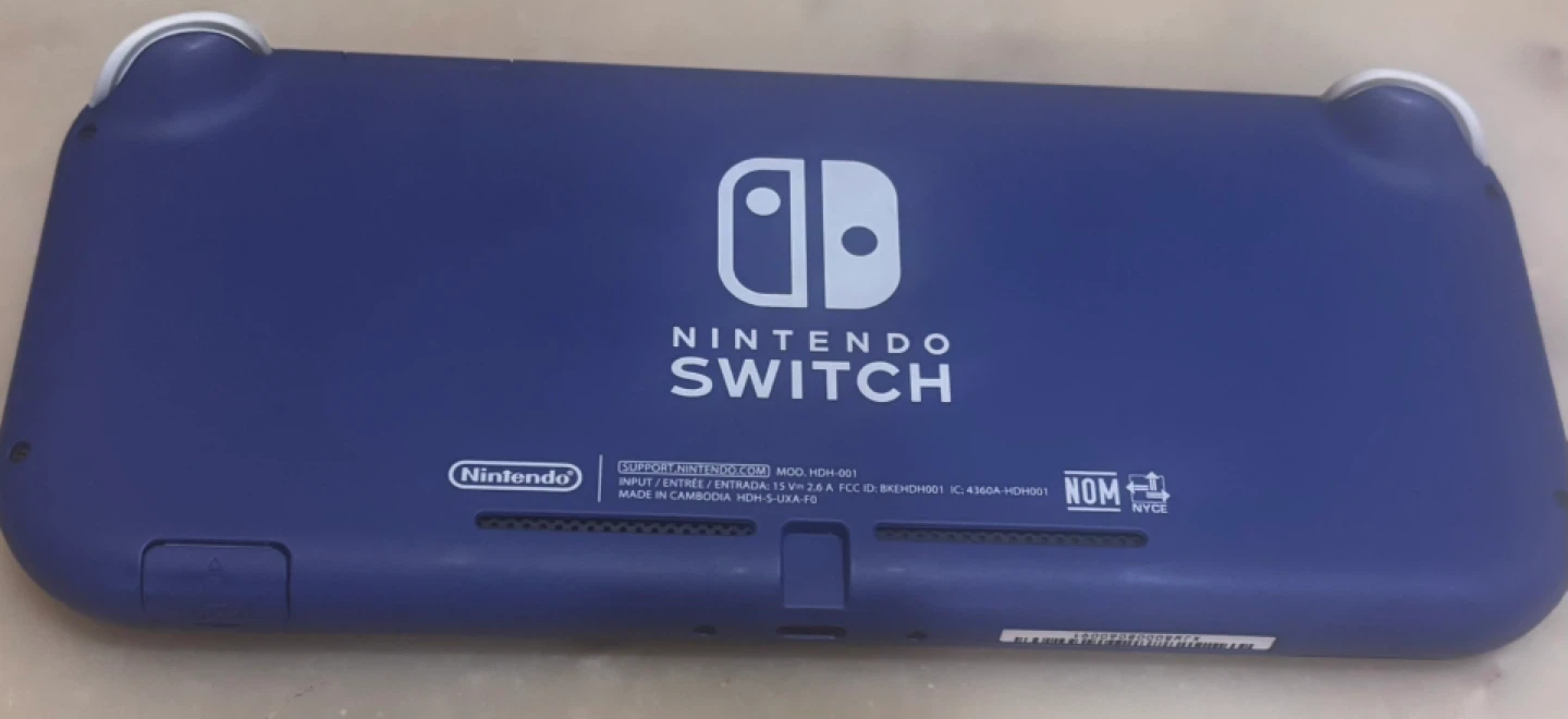 Nintendo Switch dark Blue - photo 3