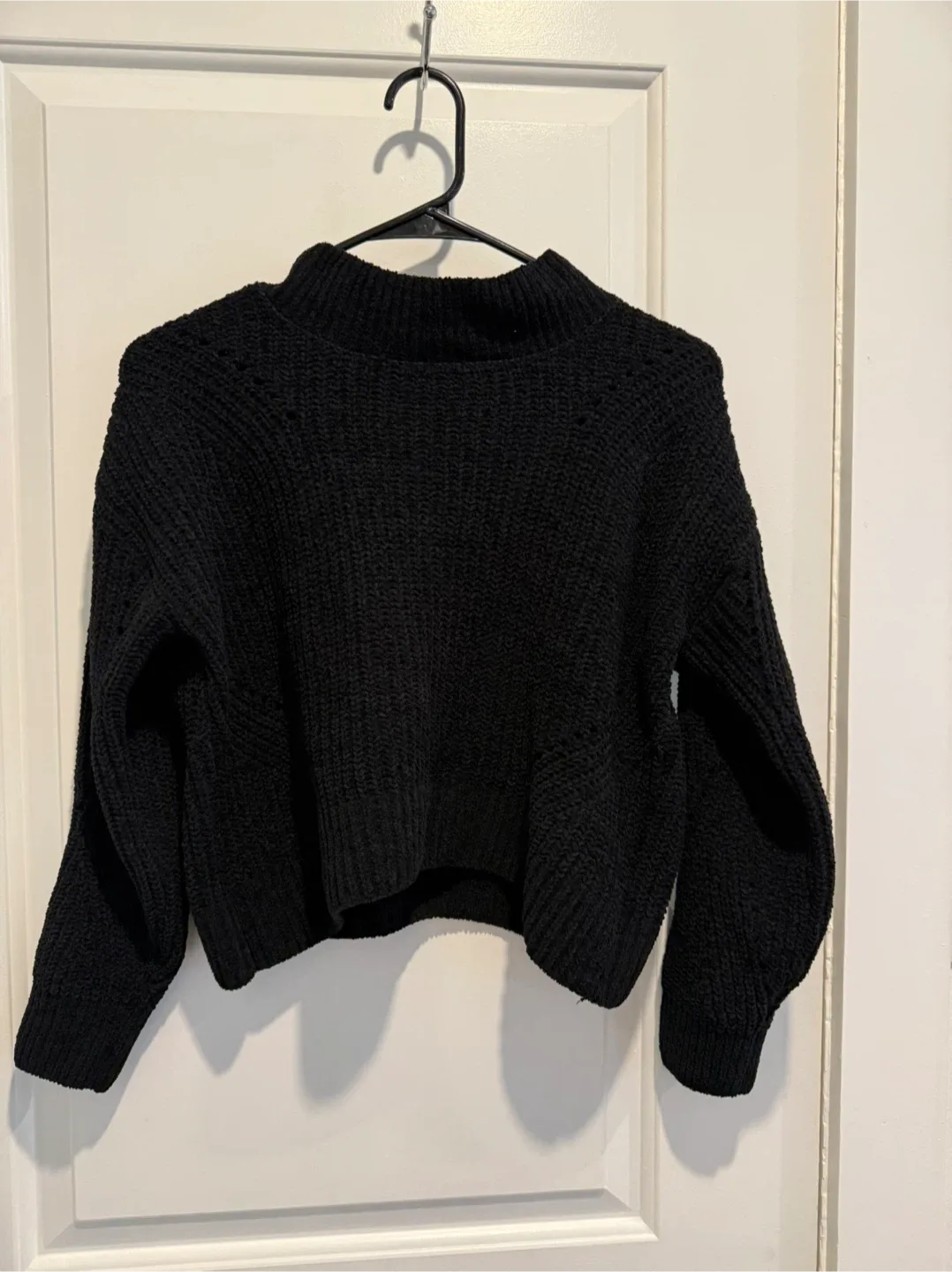 No Boundaries Black Knit Sweater - Size XS