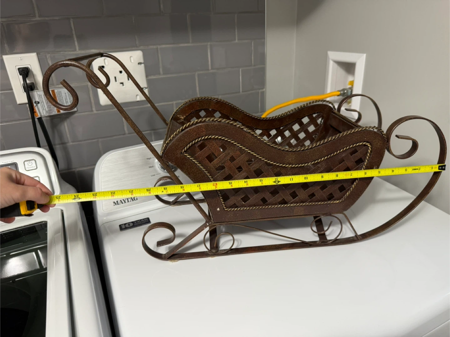 Christmas sleigh decoration - photo 4