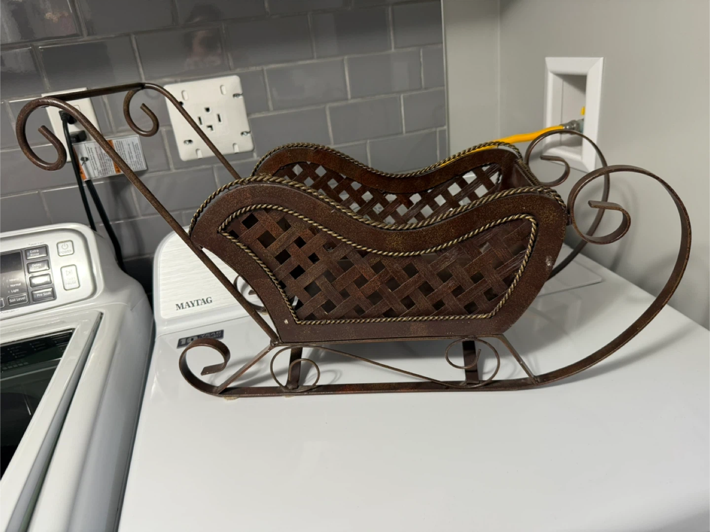Christmas sleigh decoration - photo 3