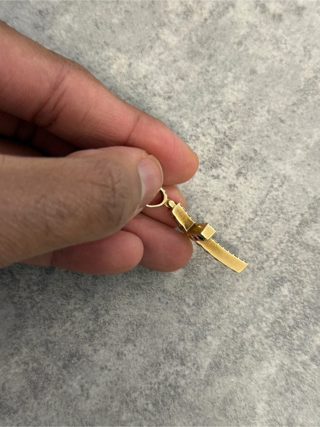 Gold Cross Pendant