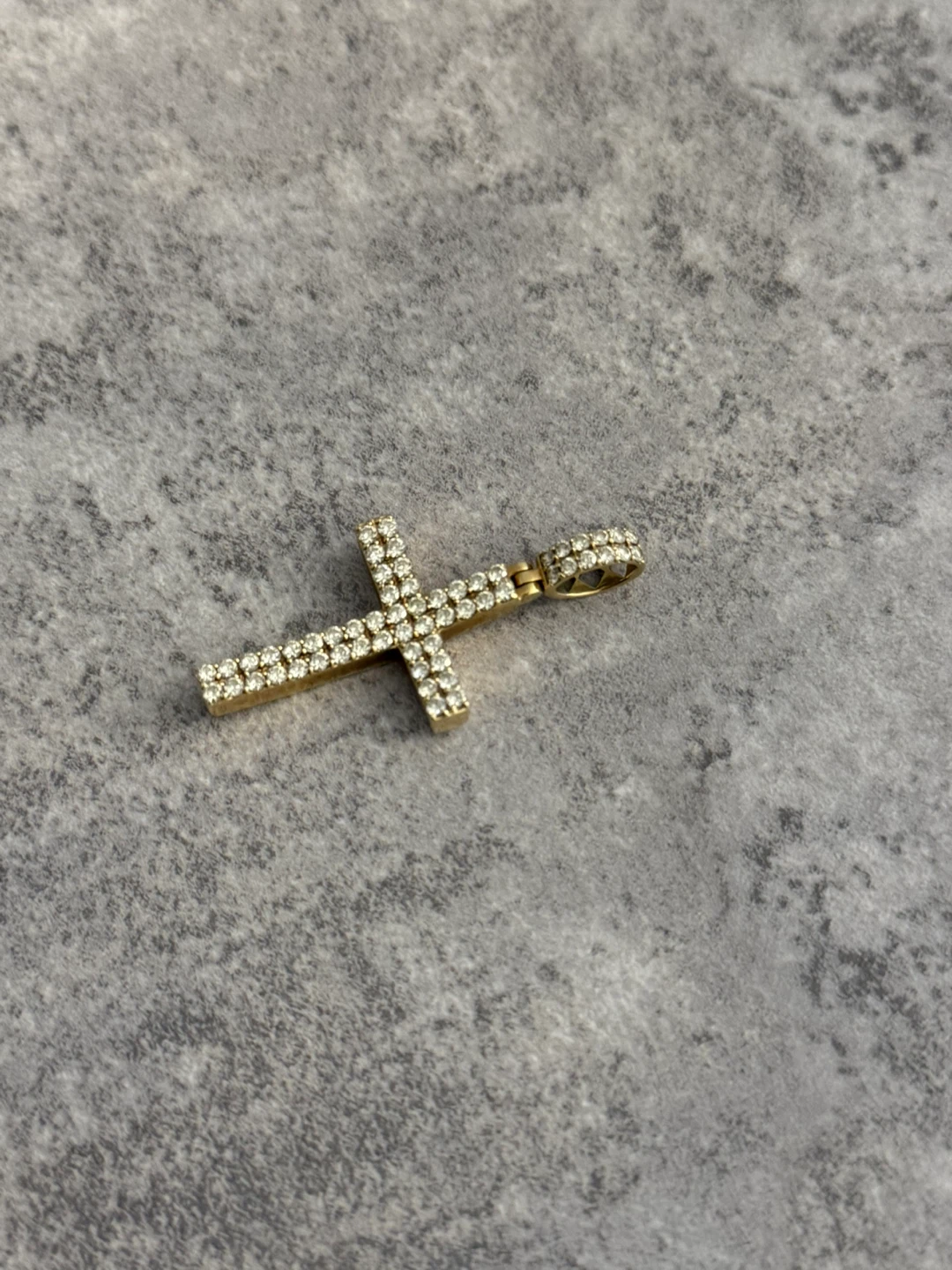 Gold Cross Pendant - photo 2