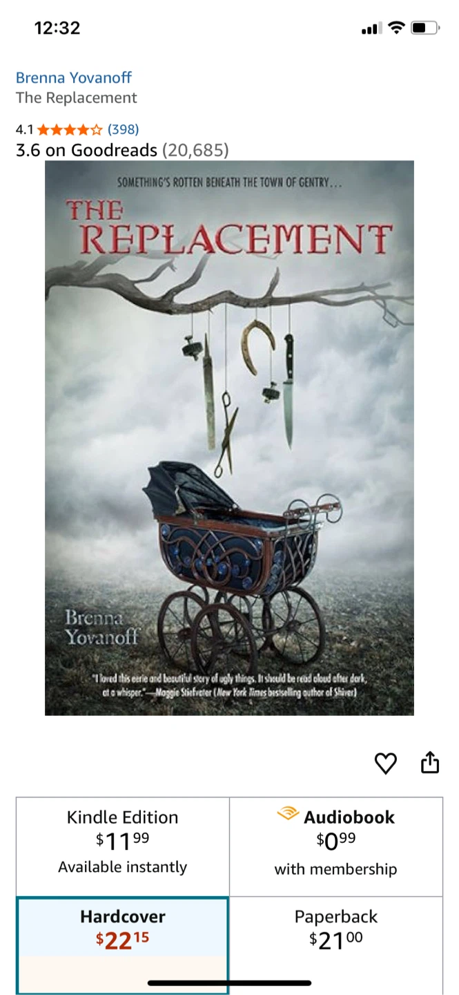 The Replacement by Brenna Yovanoff
