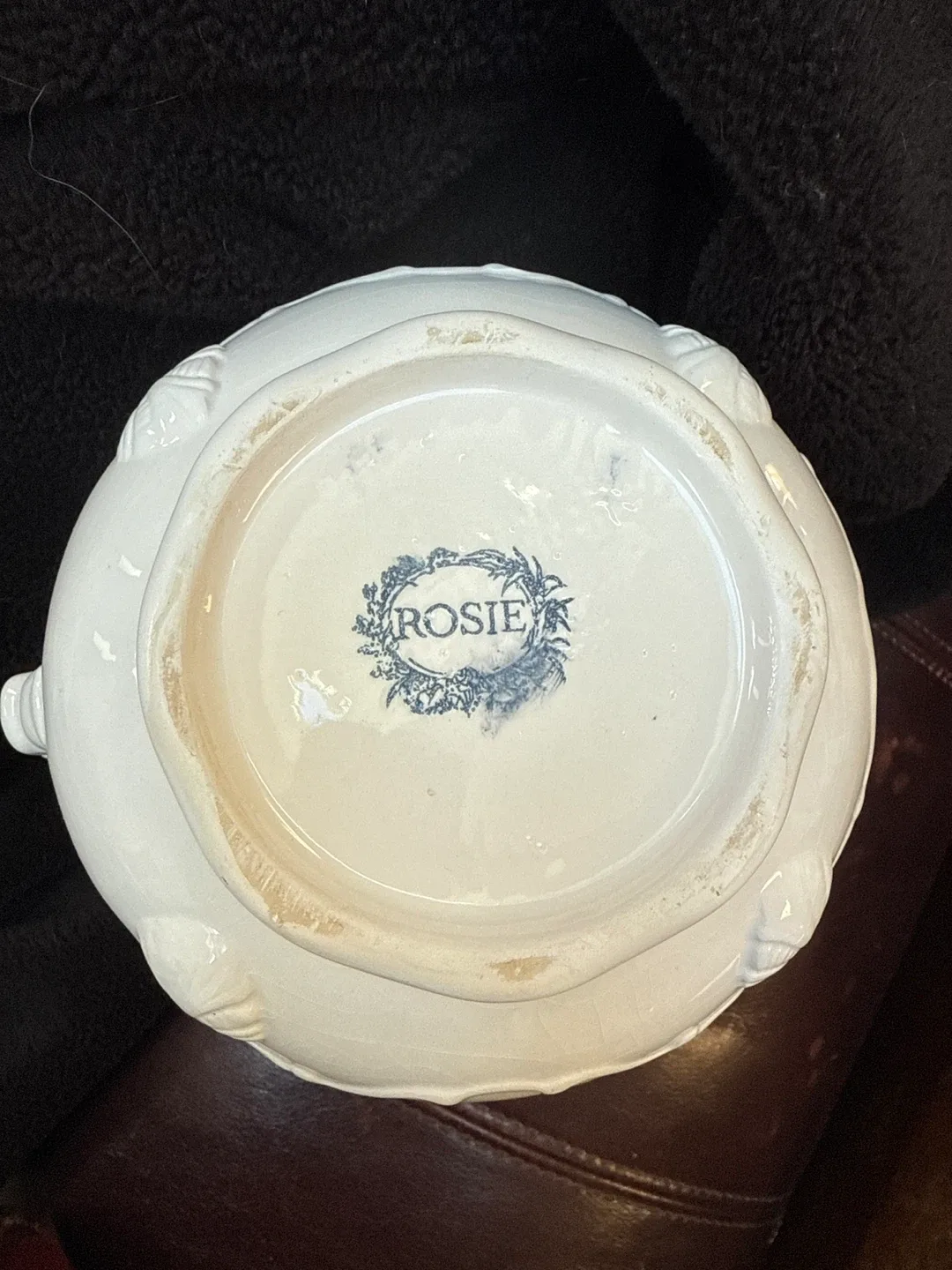 Rosie Cream Pitcher & Bowl