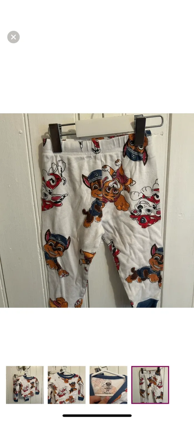 Paw Patrol 2T Pajama Set image indicator(4)