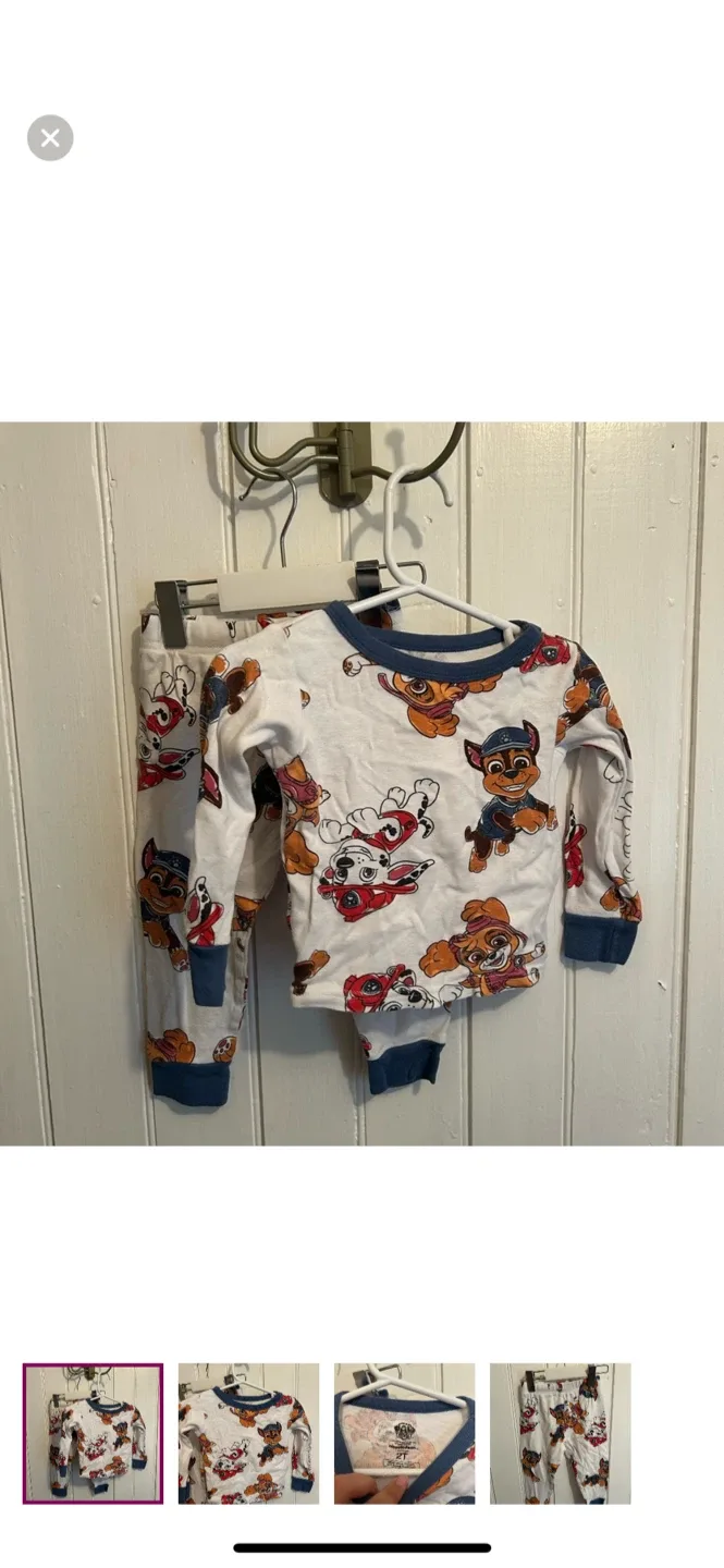 Paw Patrol 2T Pajama Set