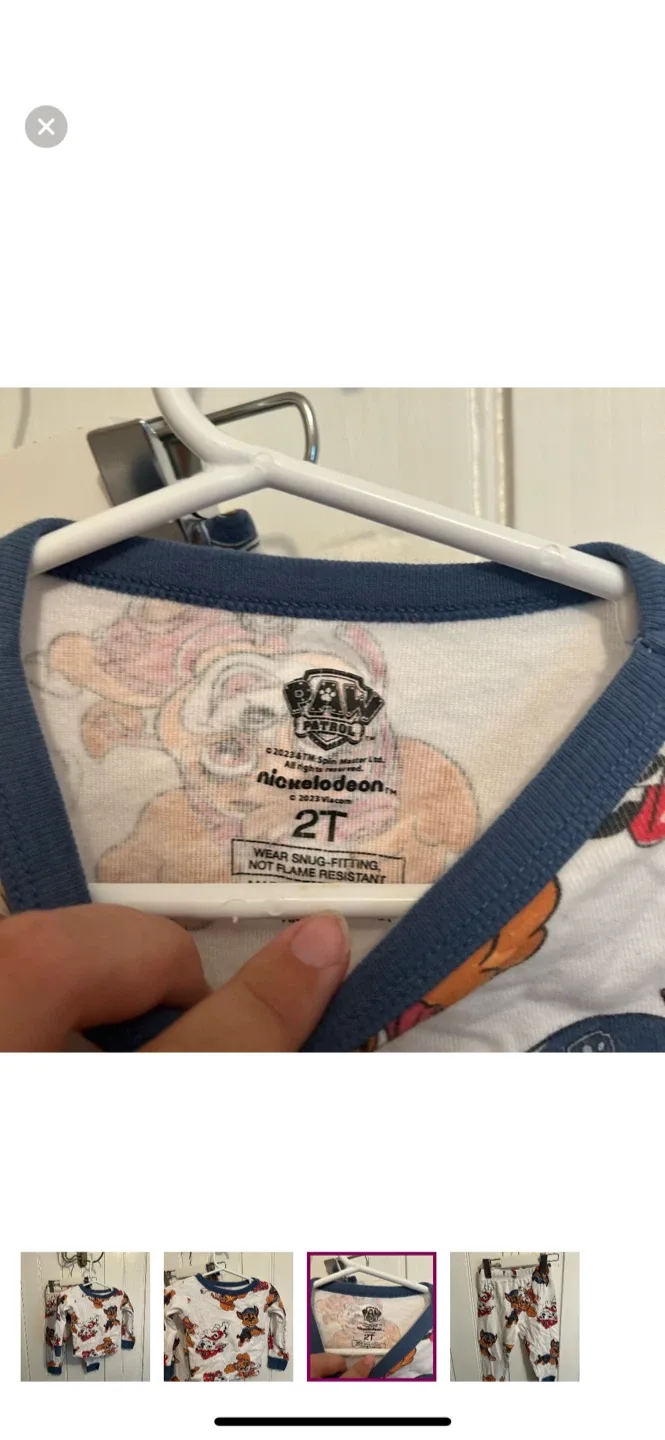 Paw Patrol 2T Pajama Set image indicator(3)